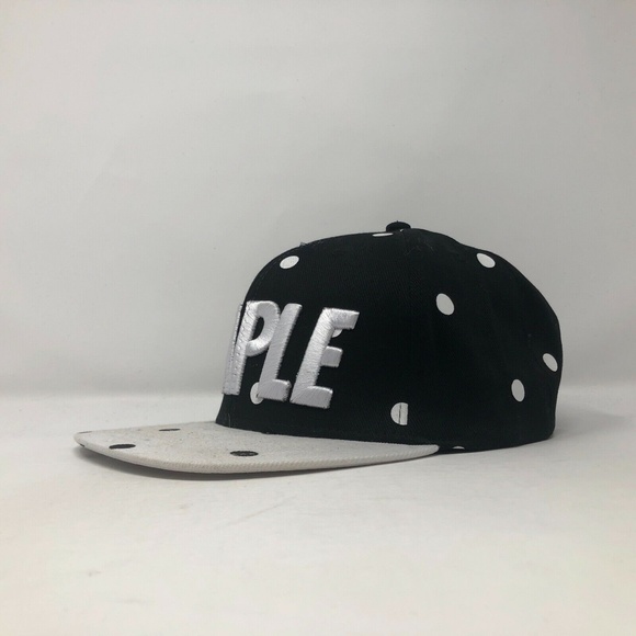 Staples Snapback Hat Streetwear Polka Dots - Picture 3 of 7